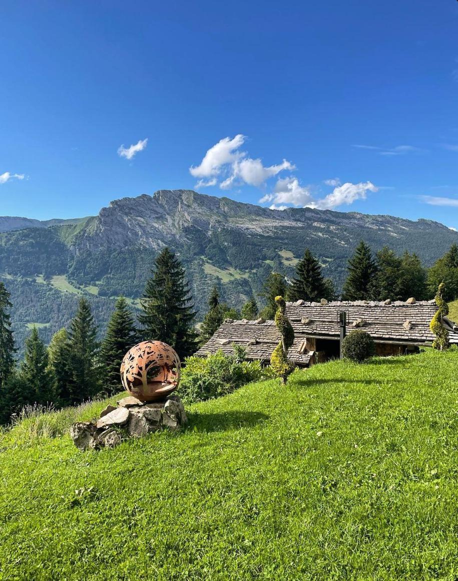 ホテル La Ferme Des Vonezins Thônes エクステリア 写真